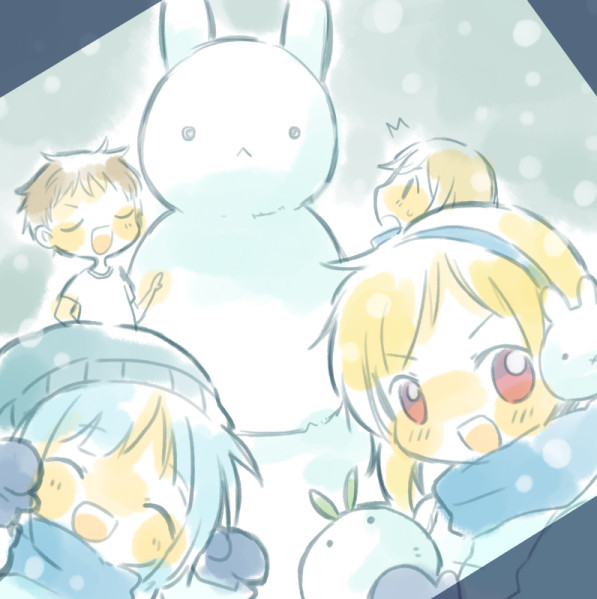 雪うさぎ