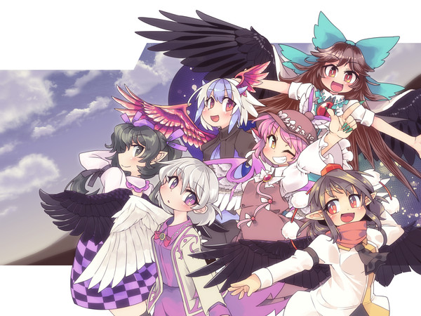 TOUHOU BIRD GIRLS!