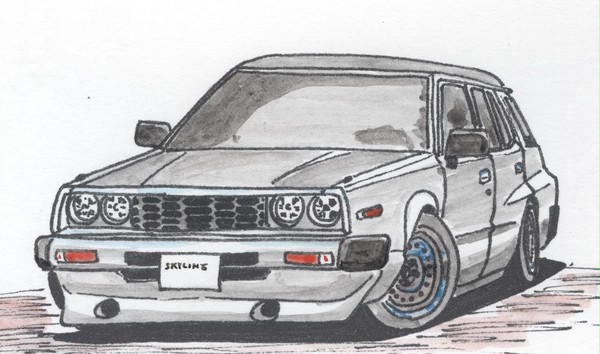 日産スカイライン ジャパン バンGL