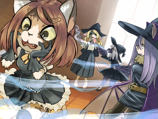 魔法実習にて