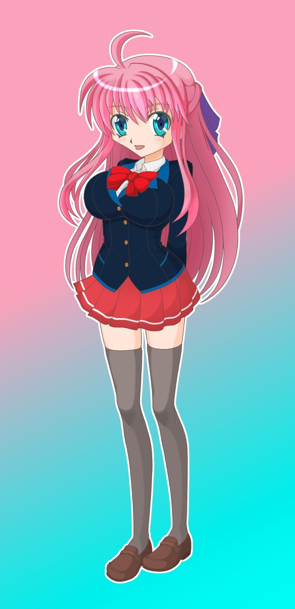 松樹 恵玲菜 制服(再投稿しました)
