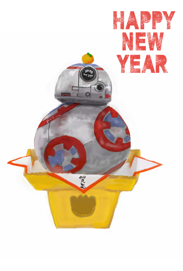 BB-8鏡餅