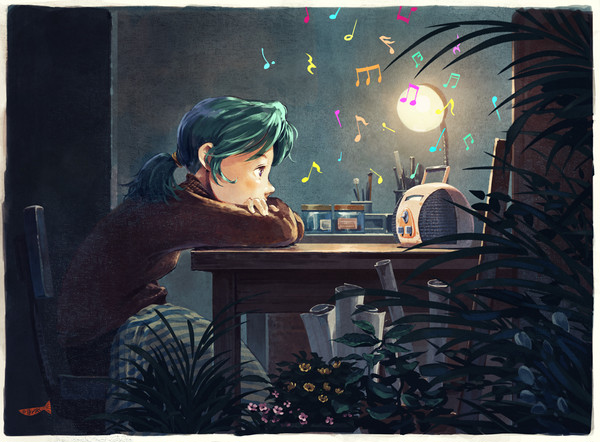 深夜ラジオ