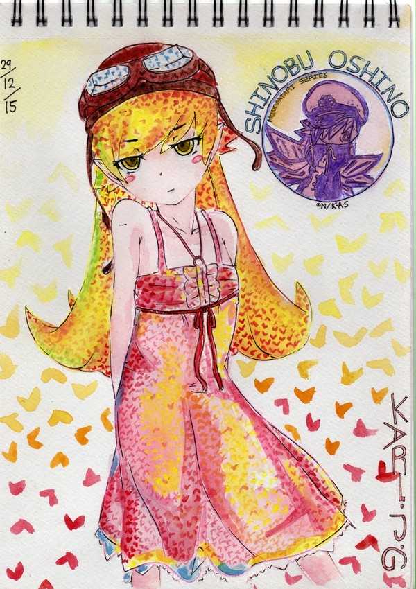Shinobu Oshino Watercolor
