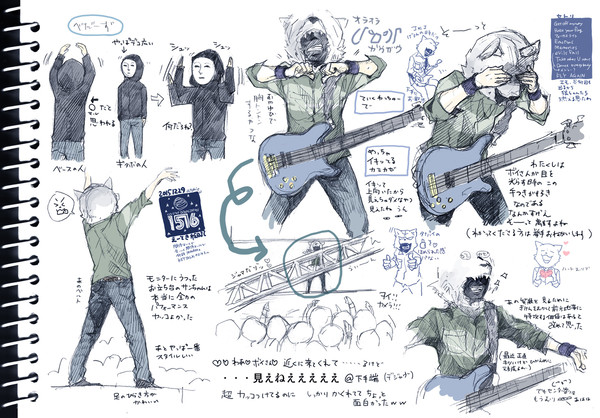CDJに行った絵日記