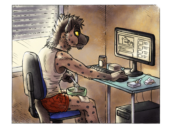 Hyena guy