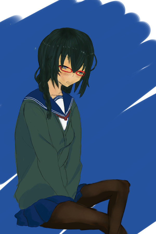 後輩ちゃんの模写してみた