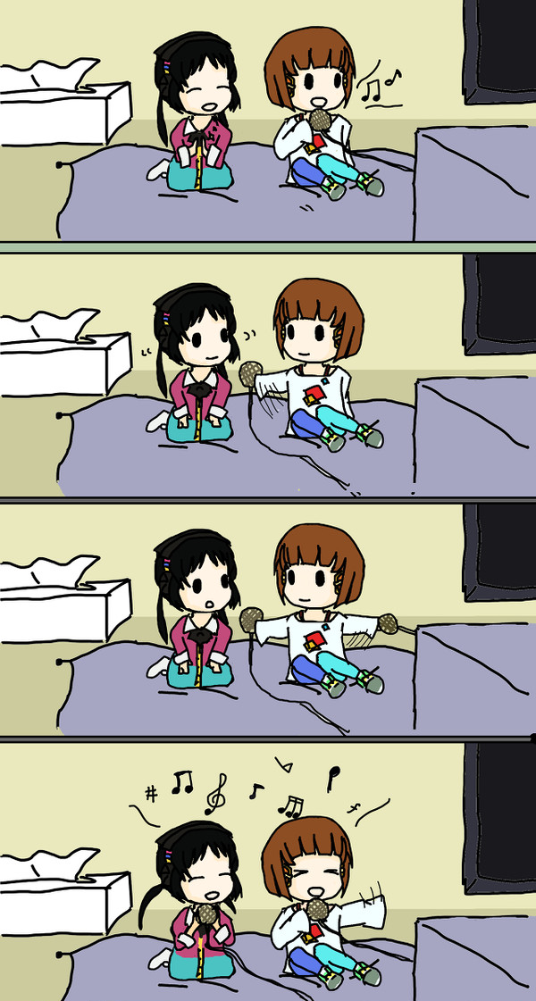 粟生津しいら、歌をうたう