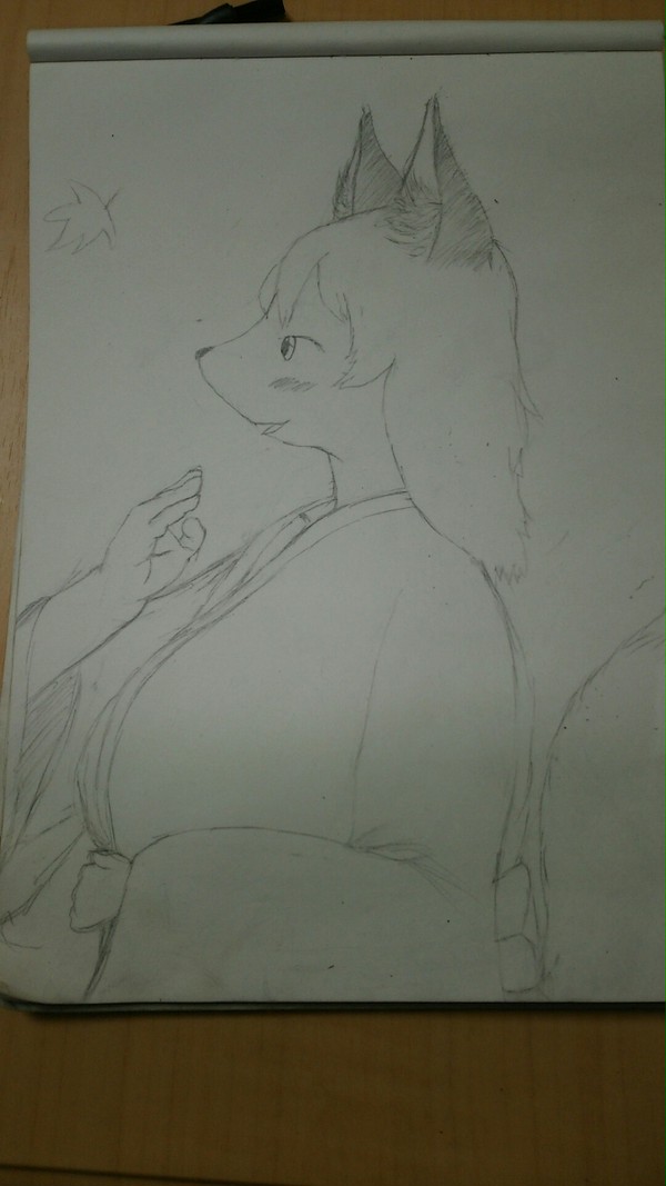 練習中