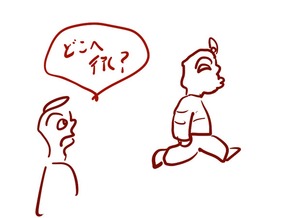 声かけをするSOKAくん