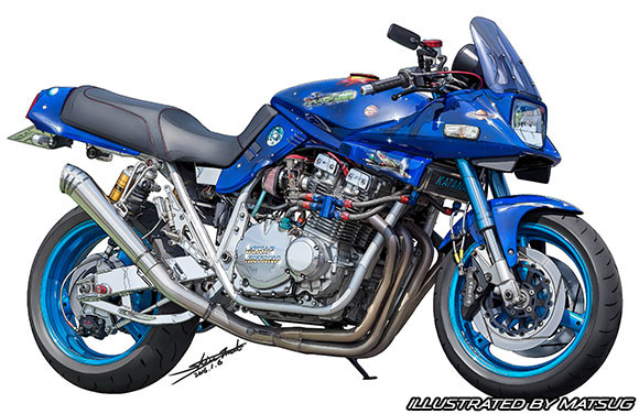 SUZUKI GSX1100S katana 改