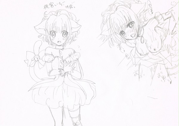 落書き（東京ミュウミュウ）
