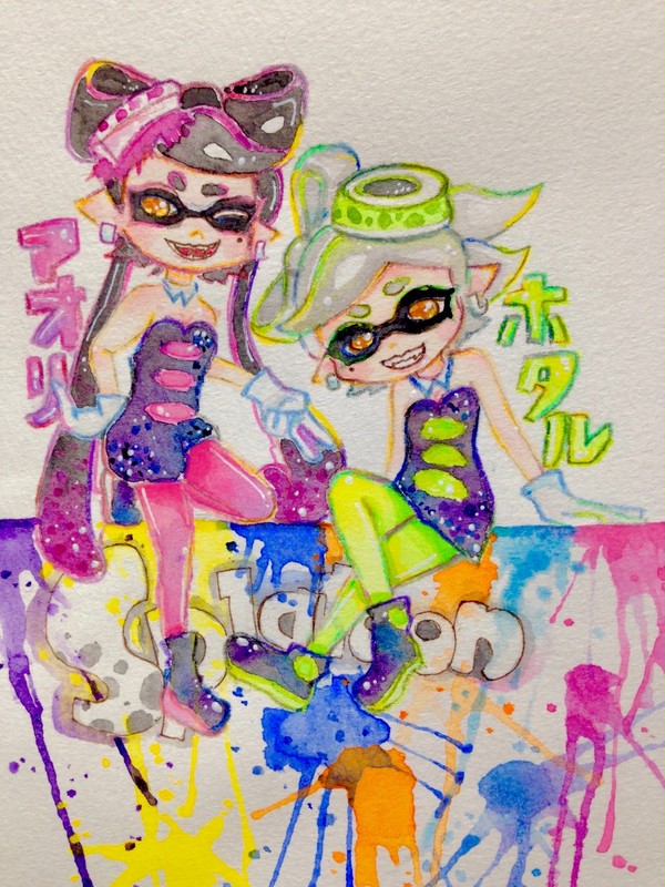 イカ、よろしく〜〜〜！