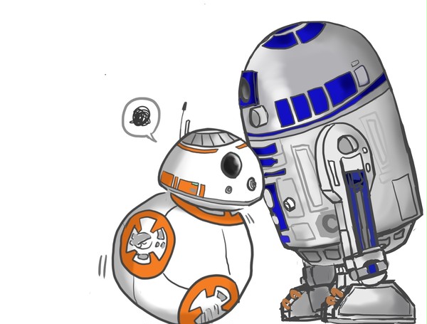 BB-8とR2-D2