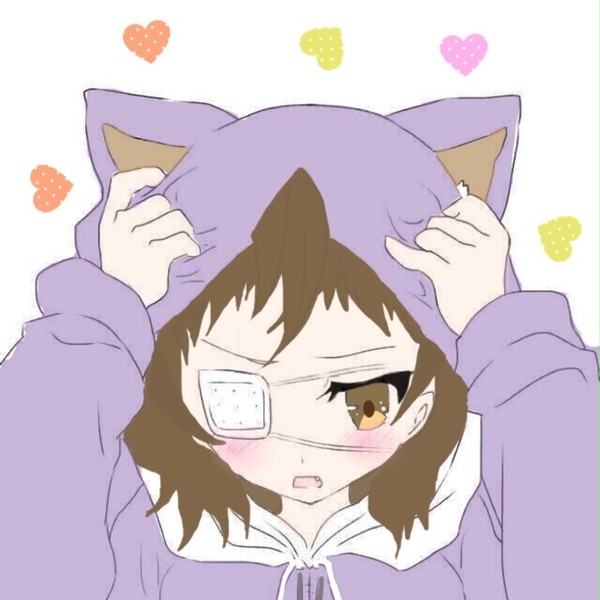 トレス 猫耳フード女子