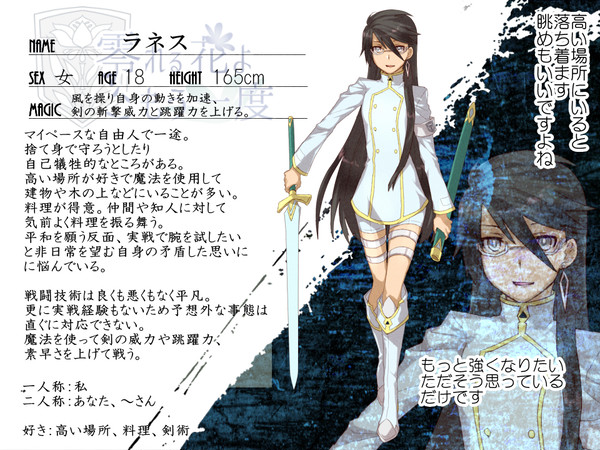 【零れ花】ラネス【フルール】