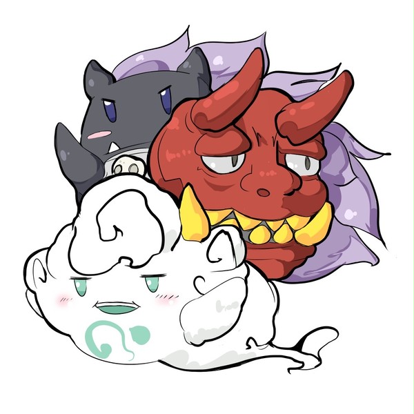 夜叉丸と雲