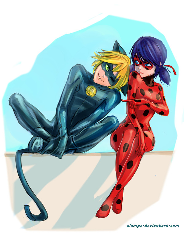 Ladybug and Chat Noir