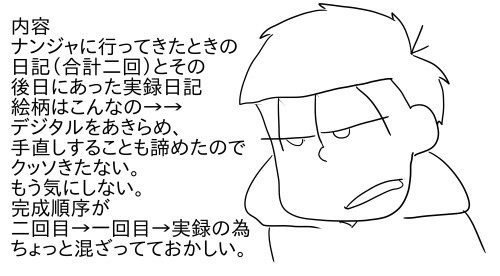 ナ●ジャ日記＋α