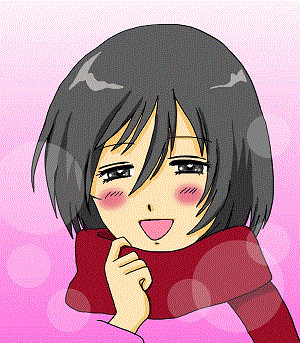 ミカサにマフラー巻いてあげよう
