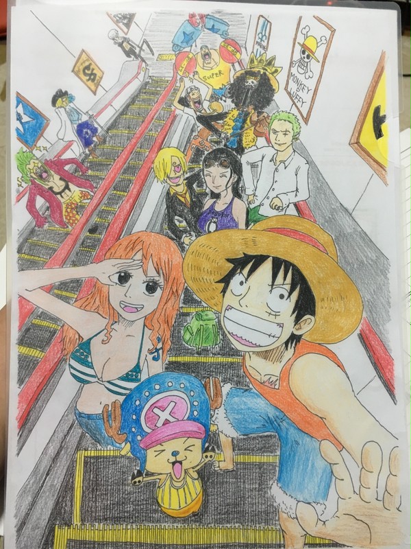 おでかけのルフィ海賊団