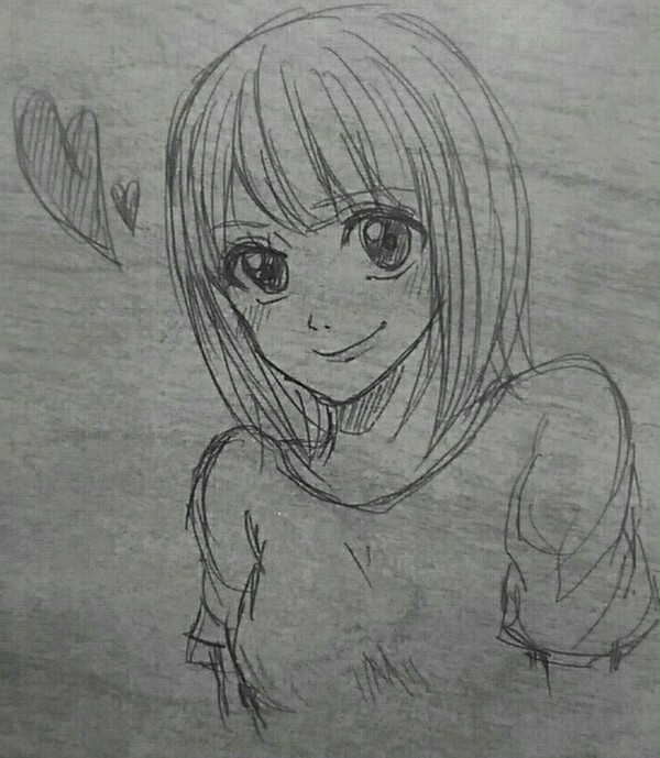 机のらくがき！