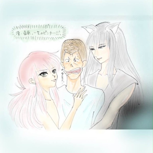 とにかく蔵馬を描きたい