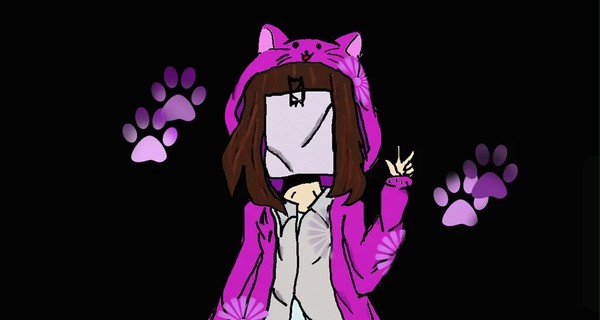 ネコパーカー娘