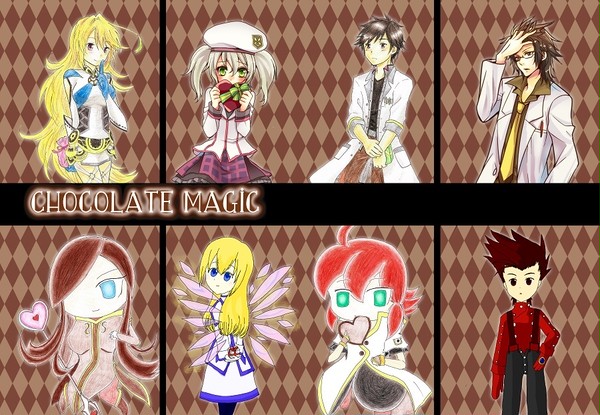 【テイリン】Chocolate magic【X2,S,A合同誌】