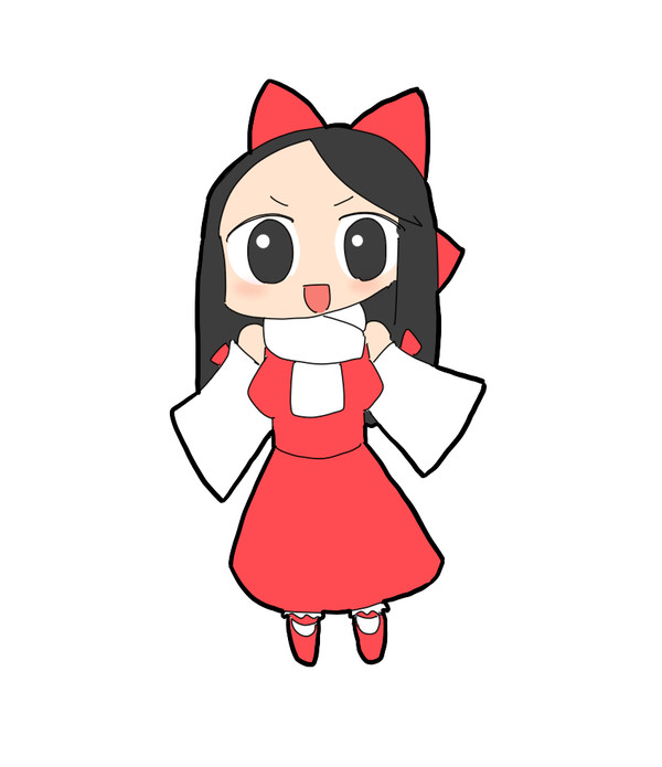 東方クリスマスボイスドラマで使用した絵の一部