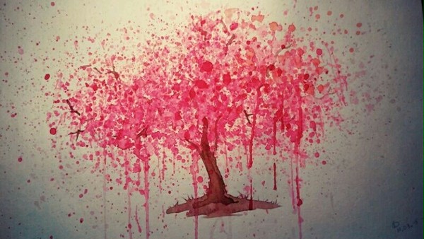 Red tree 