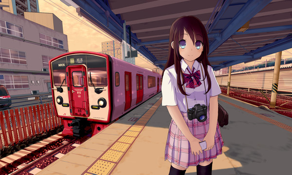 熊本駅のゆうぐれ