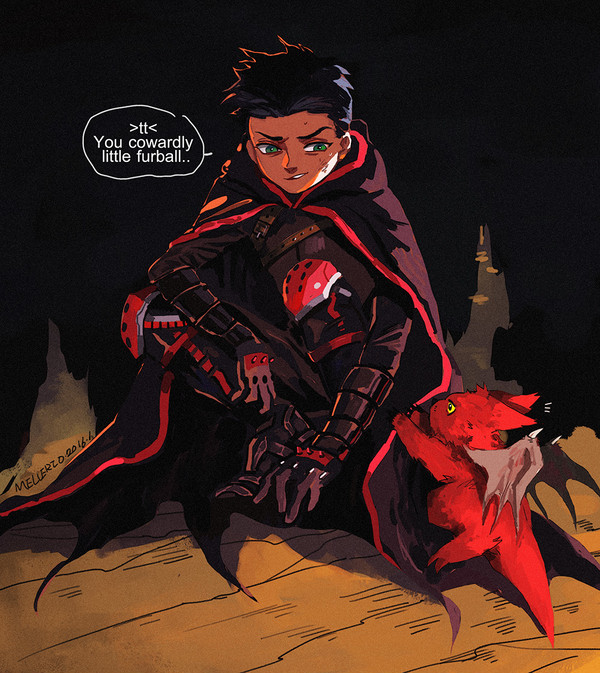 Damian Wayne&Goliath