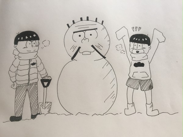 雪の日には