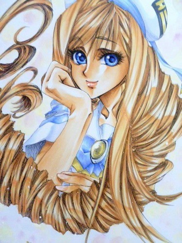 アリシアさん 手描き