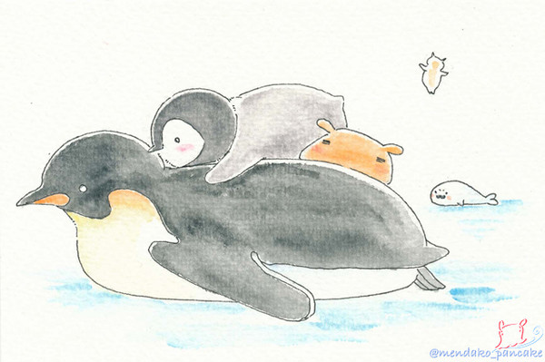 パパの背中