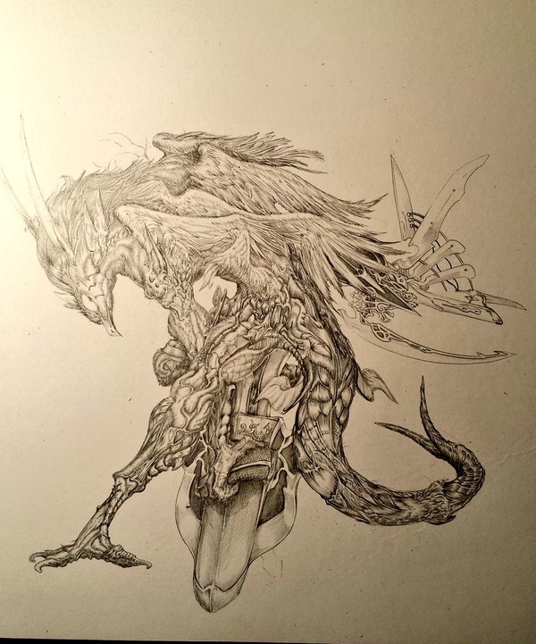 最近描いた絵です
