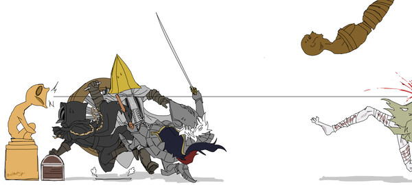 ドボン落書き