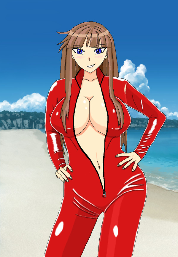 夏菜さんとツーリング先で