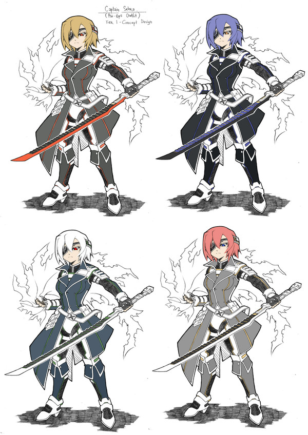 Captain Sehra - Psi-Ops Ver.