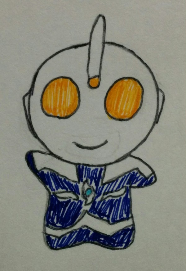 ちびとらのコスモスを描いてみました