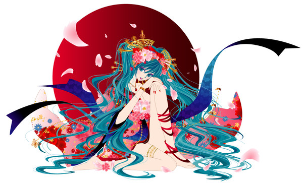 【本気ノ喘ギ声】　月華❁乱れ牡丹　【初音ミク】