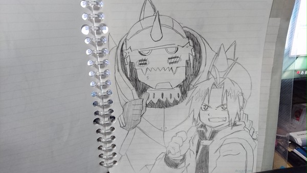 中3頃に描いた落書き