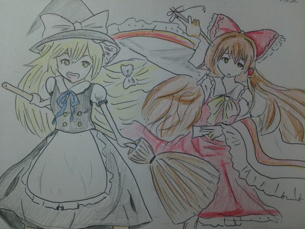 霊夢と魔理沙