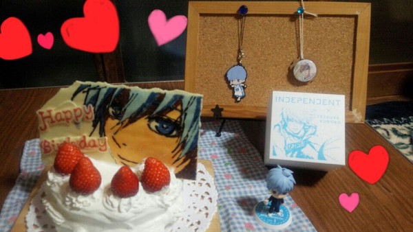 黒子っちお誕生日おめでとう٩(๑′∀ ‵๑)۶•*¨*•.¸¸♪