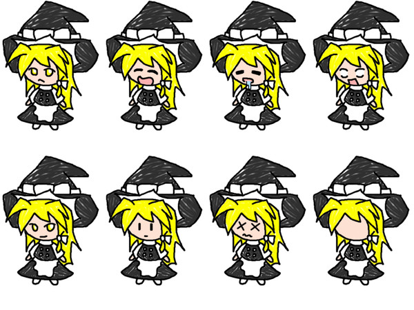 まりささん　素材