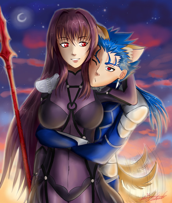 Schatcha and Cu Chulainn