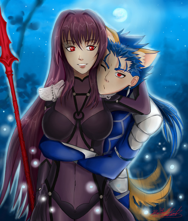 Schatcha and Cu Chulainn