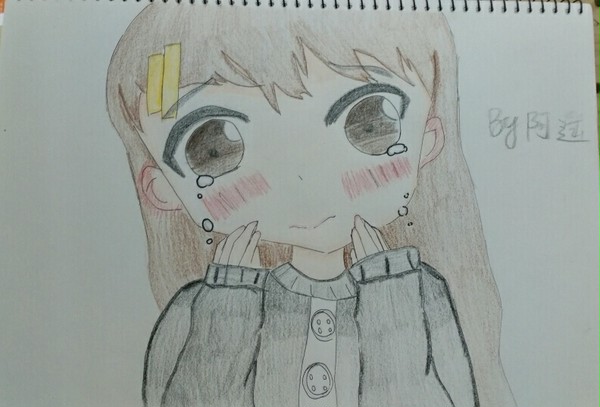 初上色(･ิϖ･ิ)っ