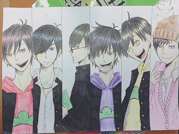 学生喧嘩松 自分絵注意